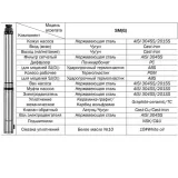 Погружной скважинный насос CNP SM(G)25-9S, 9.2 кВт/3х380В