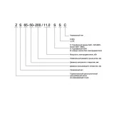 CNP ZS65-50-200/11SSC консольно-моноблочный насос